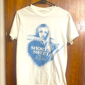 Sabrina Carpenter Short N Sweet Concert T-Shirt Size Small
